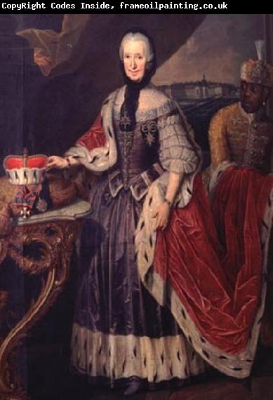 Josef Schmitz Portrait of Francisca Christina of the Sulzbach